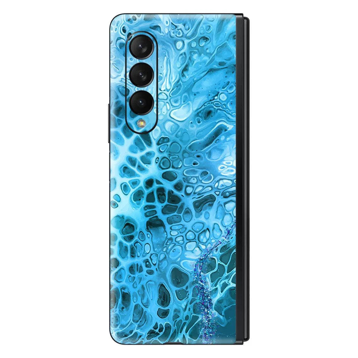 Galaxy Z Fold 3 Oil Paint Series Skins - Slickwraps