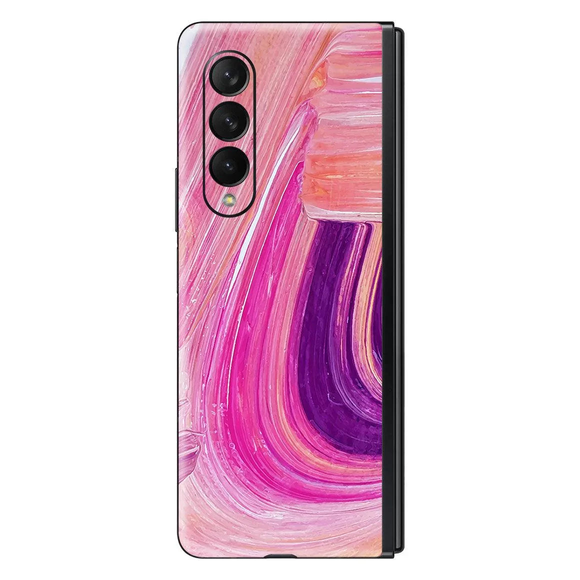 Galaxy Z Fold 3 Oil Paint Series Skins - Slickwraps