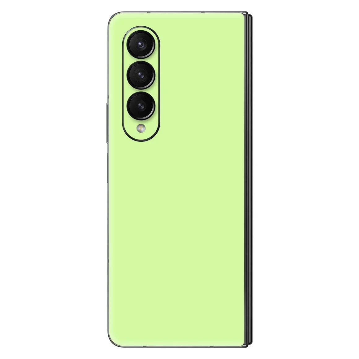 Galaxy Z Fold 4 Green Glow Skin - Slickwraps
