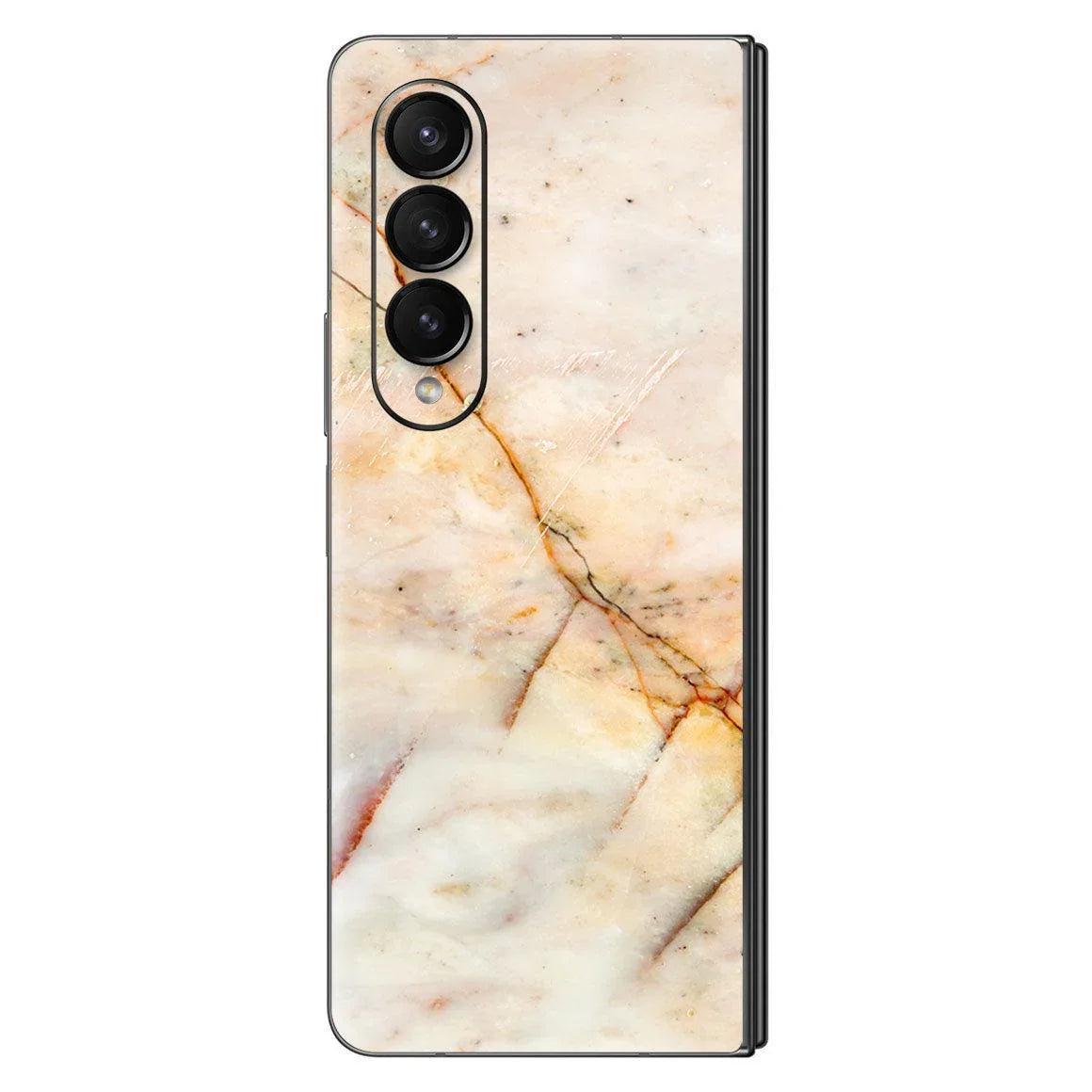 Galaxy Z Fold 4 Marble Series Skins - Slickwraps