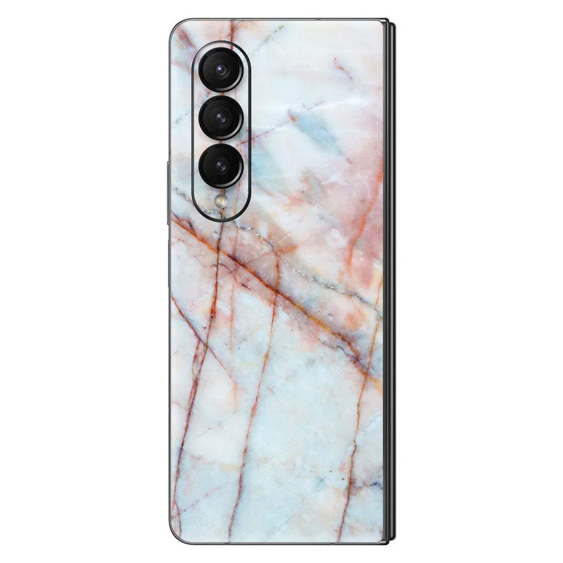 Galaxy Z Fold 4 Marble Series Skins - Slickwraps