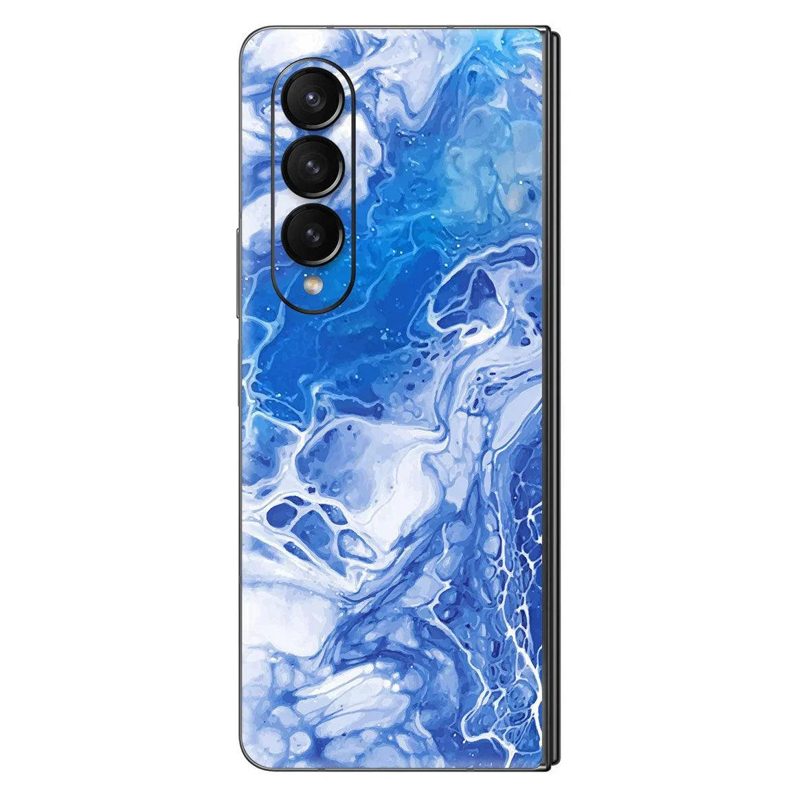Galaxy Z Fold 4 Oil Paint Series Skins - Slickwraps