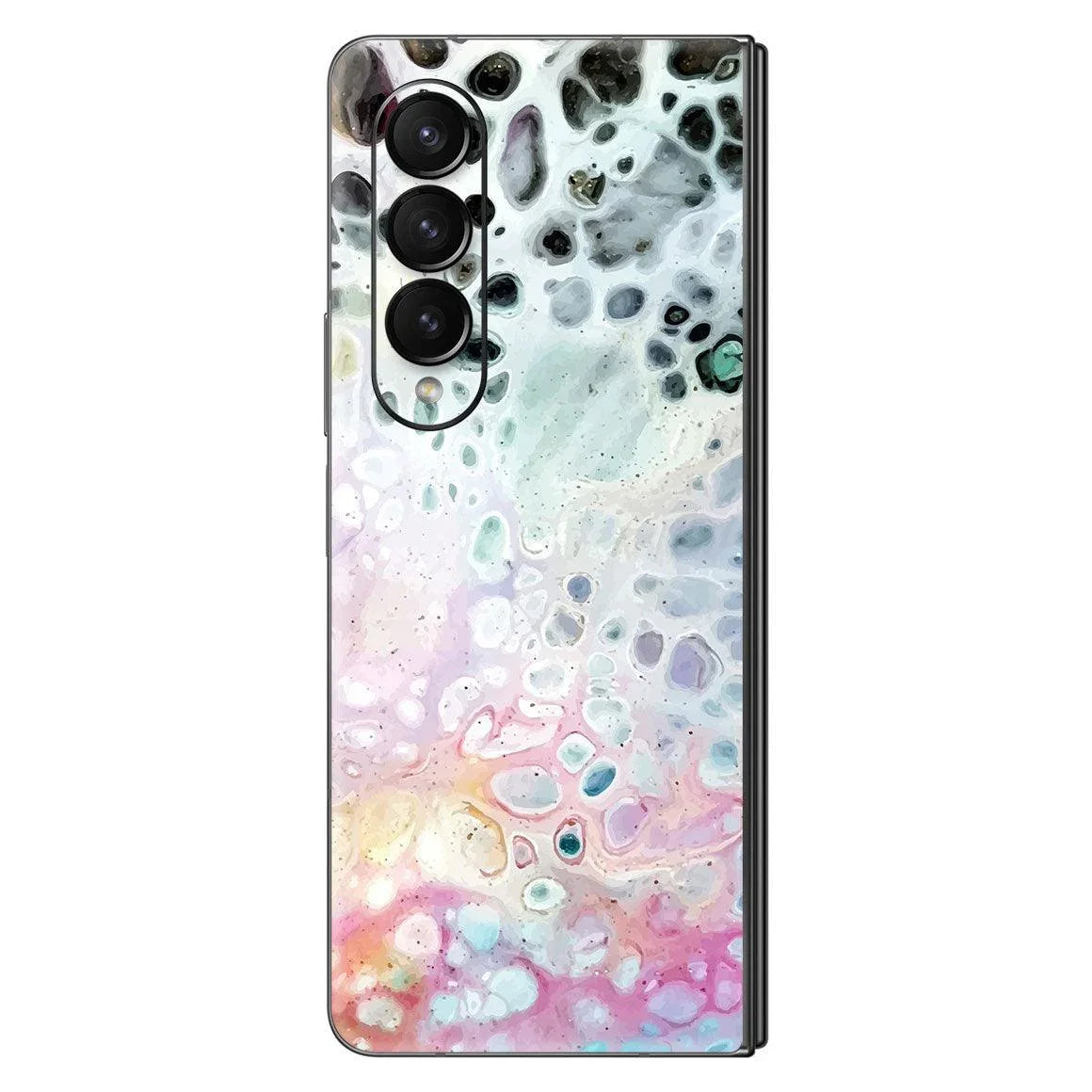 Galaxy Z Fold 4 Oil Paint Series Skins - Slickwraps