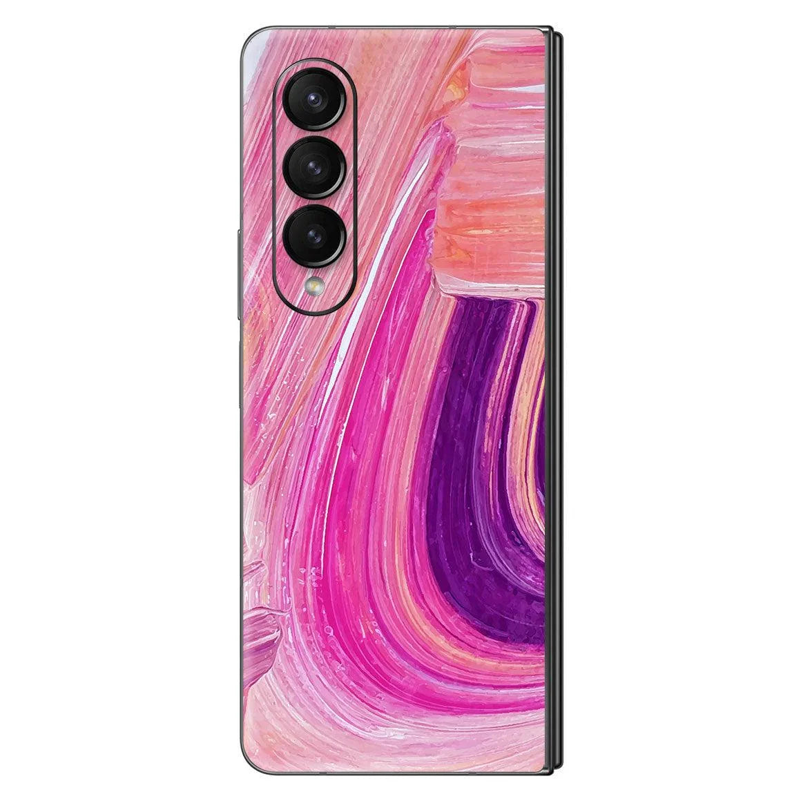 Galaxy Z Fold 4 Oil Paint Series Skins - Slickwraps