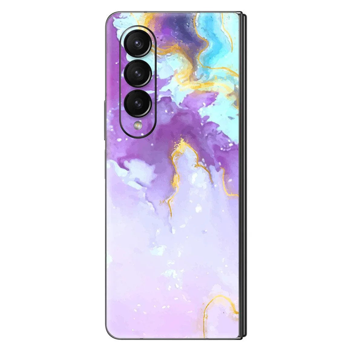 Galaxy Z Fold 4 Oil Paint Series Skins - Slickwraps