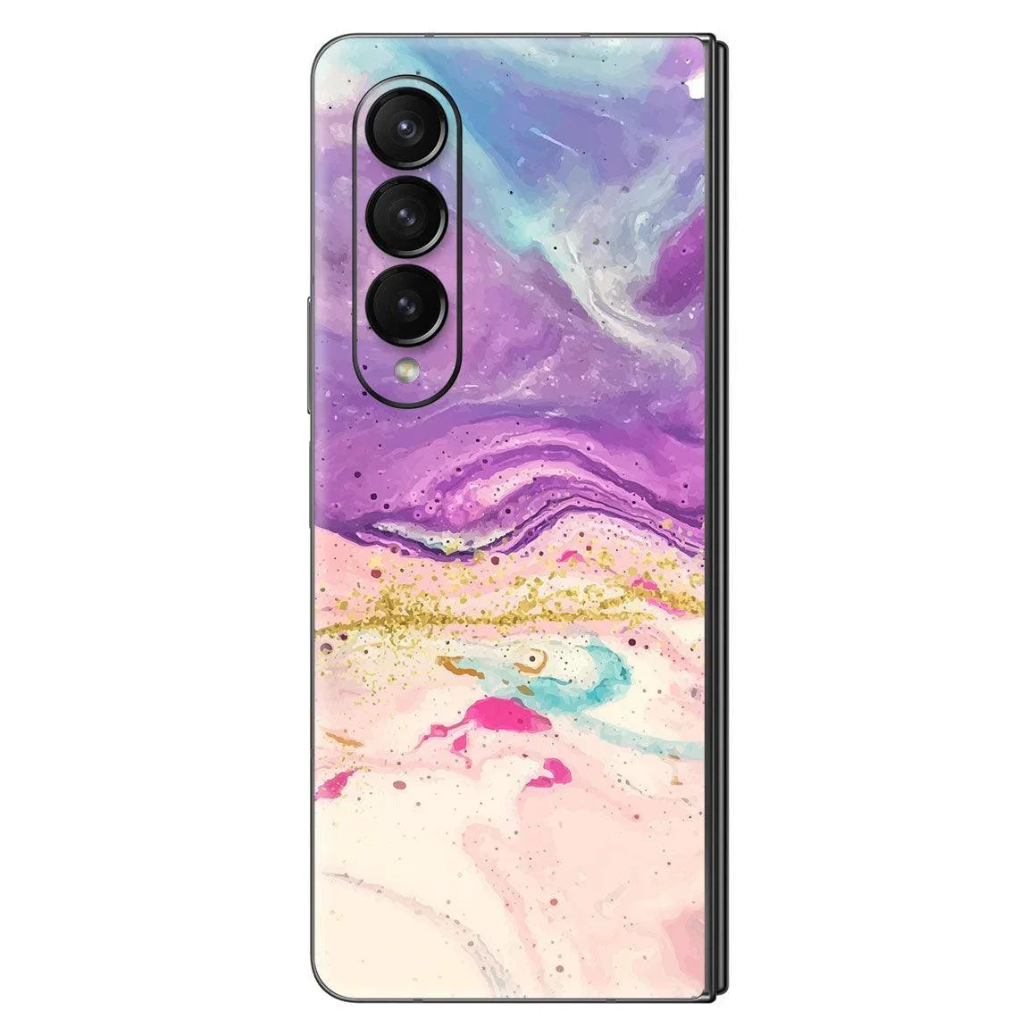 Galaxy Z Fold 4 Oil Paint Series Skins - Slickwraps