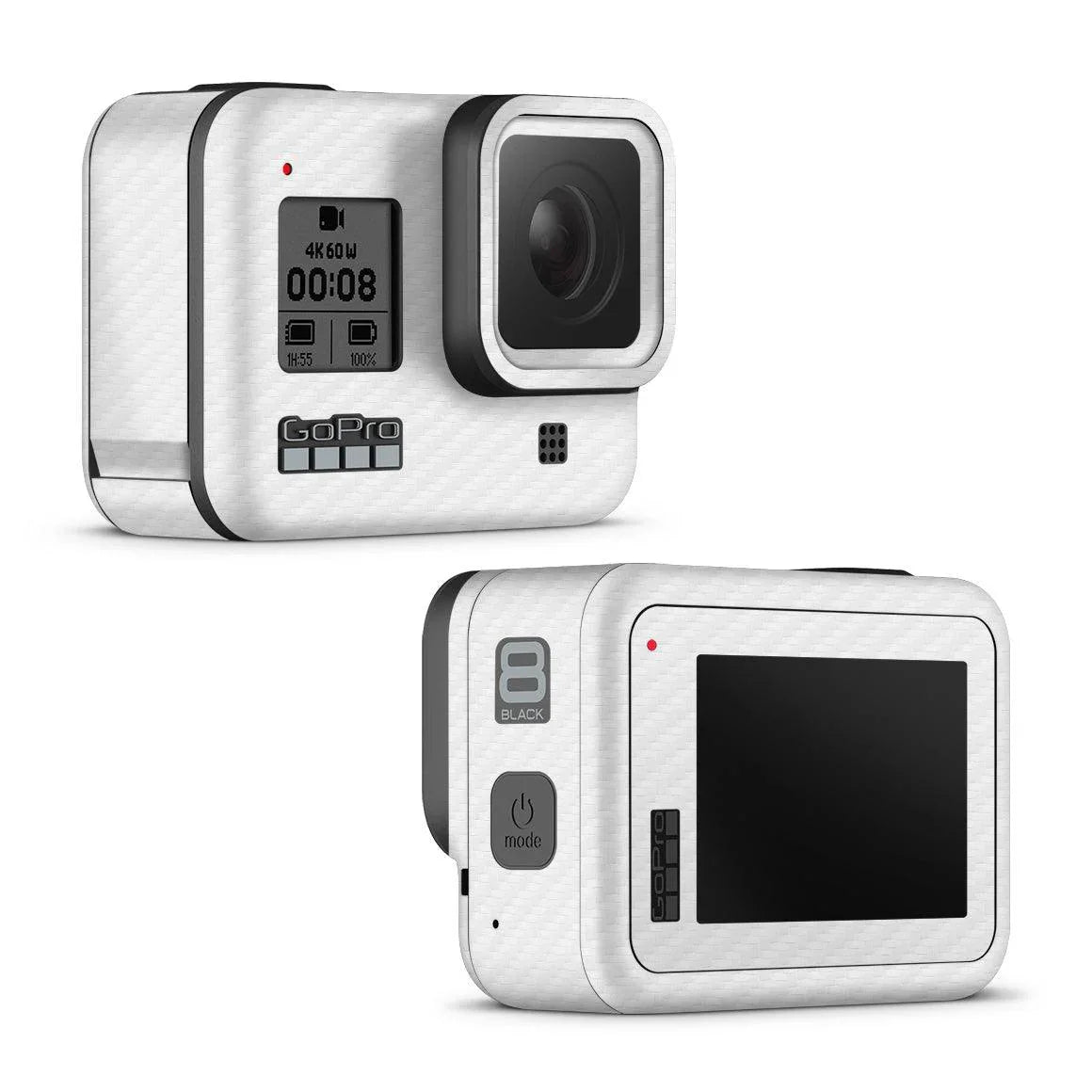 GoPro Hero 8 Black Carbon Series Skins - Slickwraps