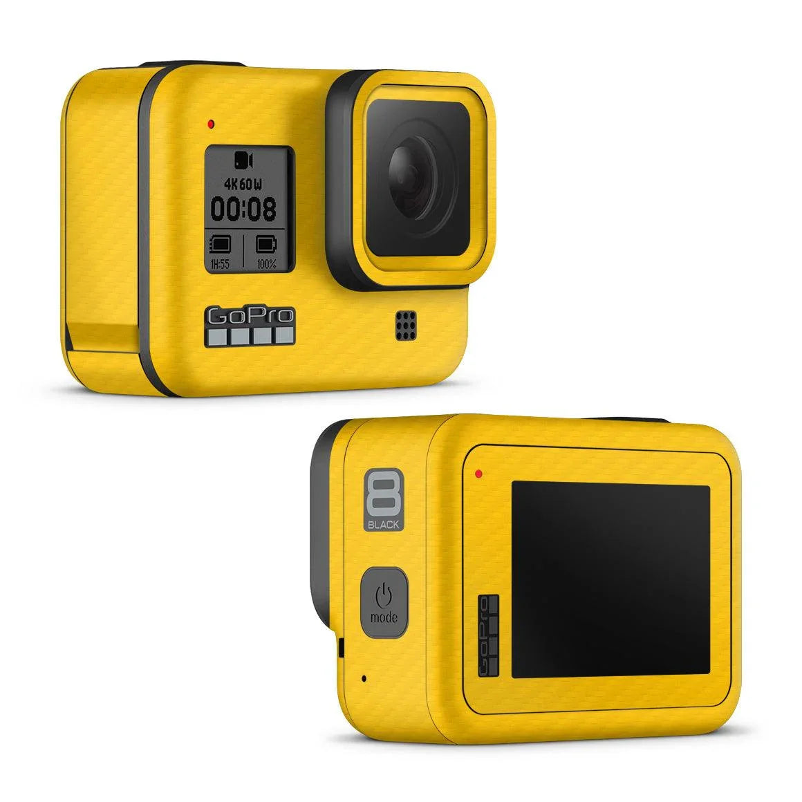 GoPro Hero 8 Black Carbon Series Skins - Slickwraps