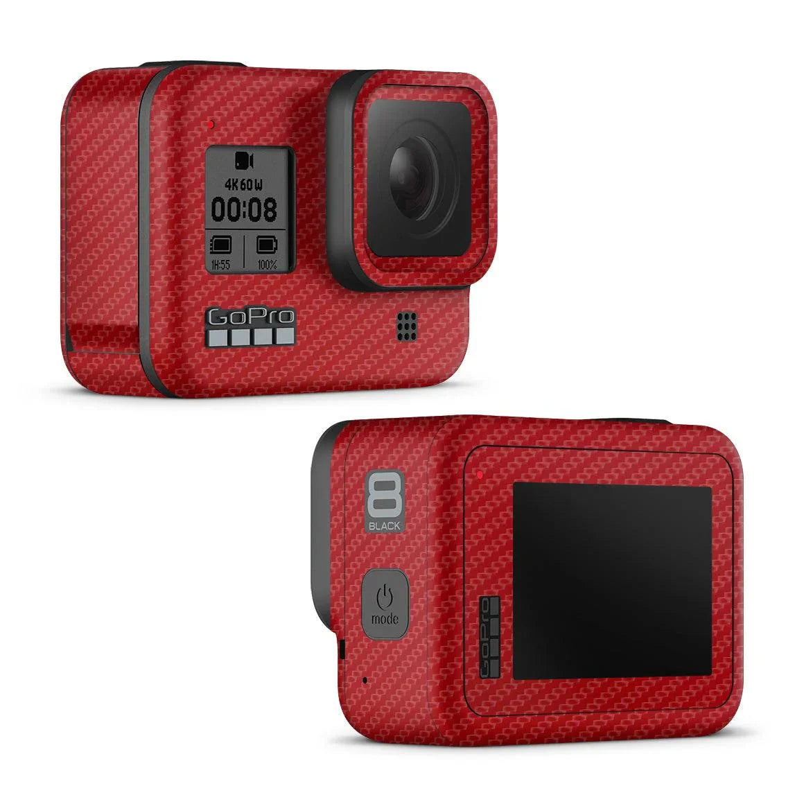 GoPro Hero 8 Black Carbon Series Skins - Slickwraps