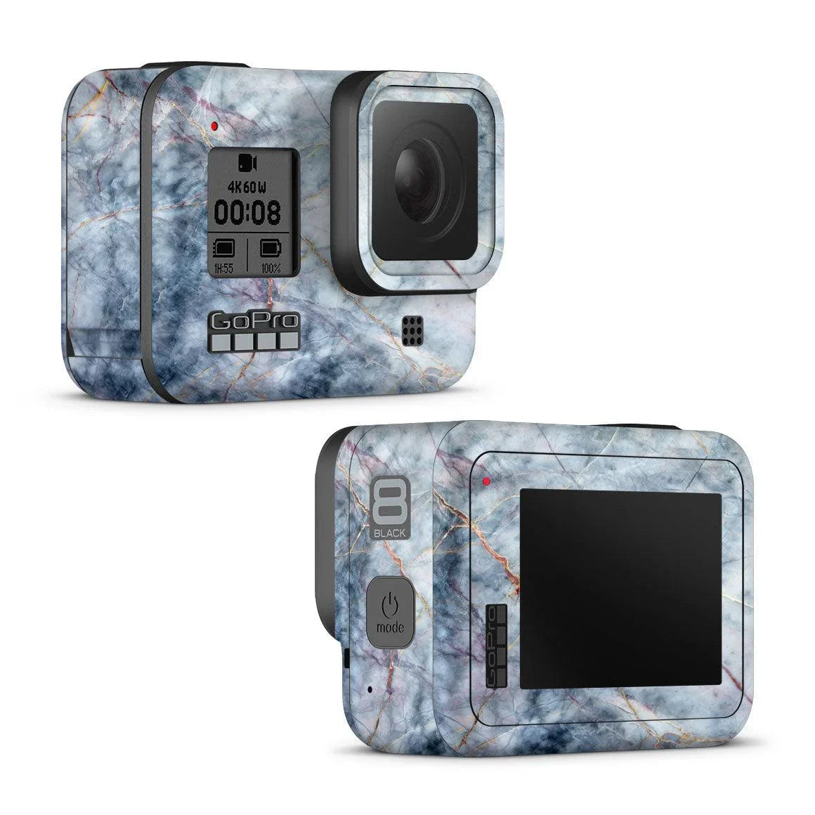 GoPro Hero 8 Black Marble Series Skins - Slickwraps