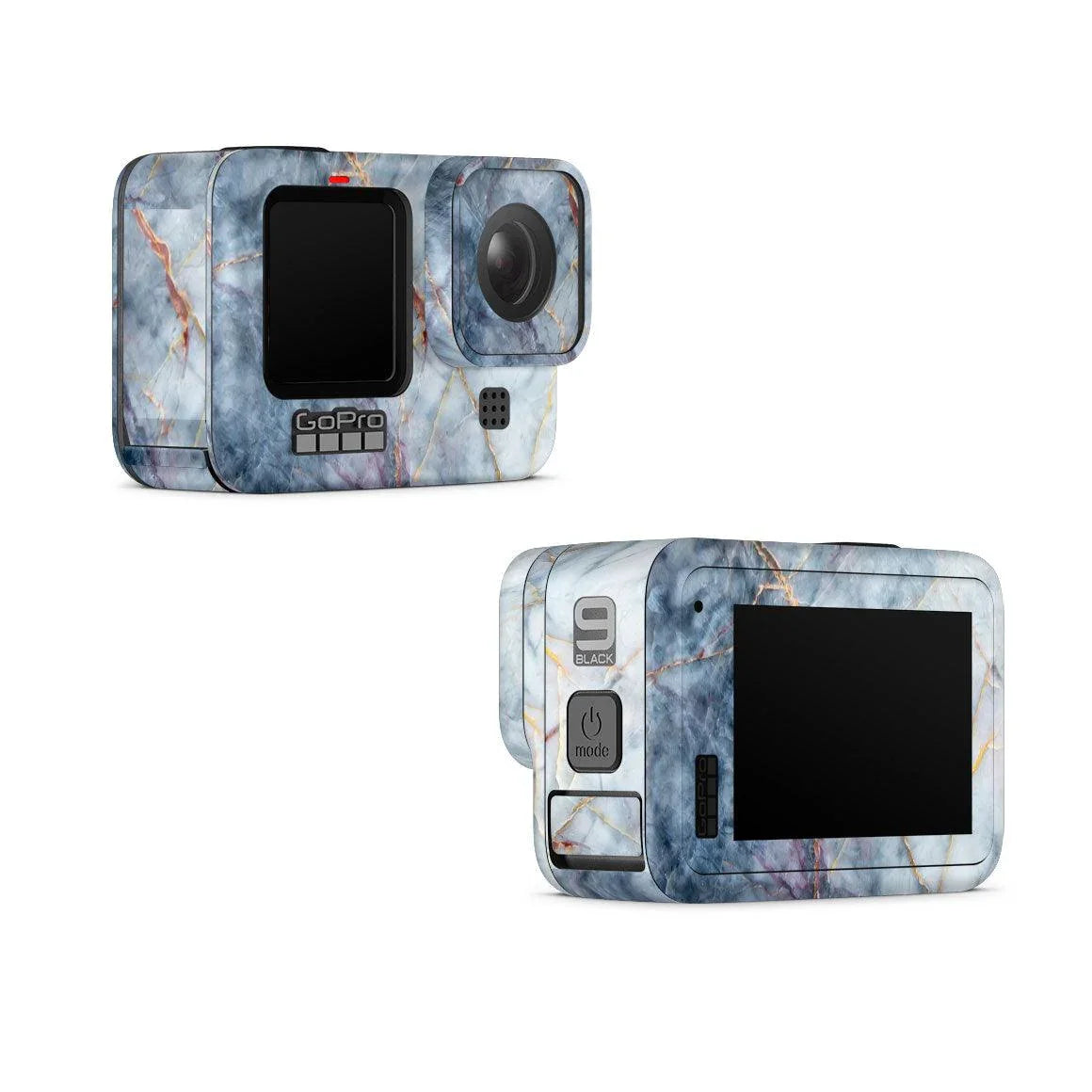 GoPro Hero 9 Black Marble Series Skins - Slickwraps