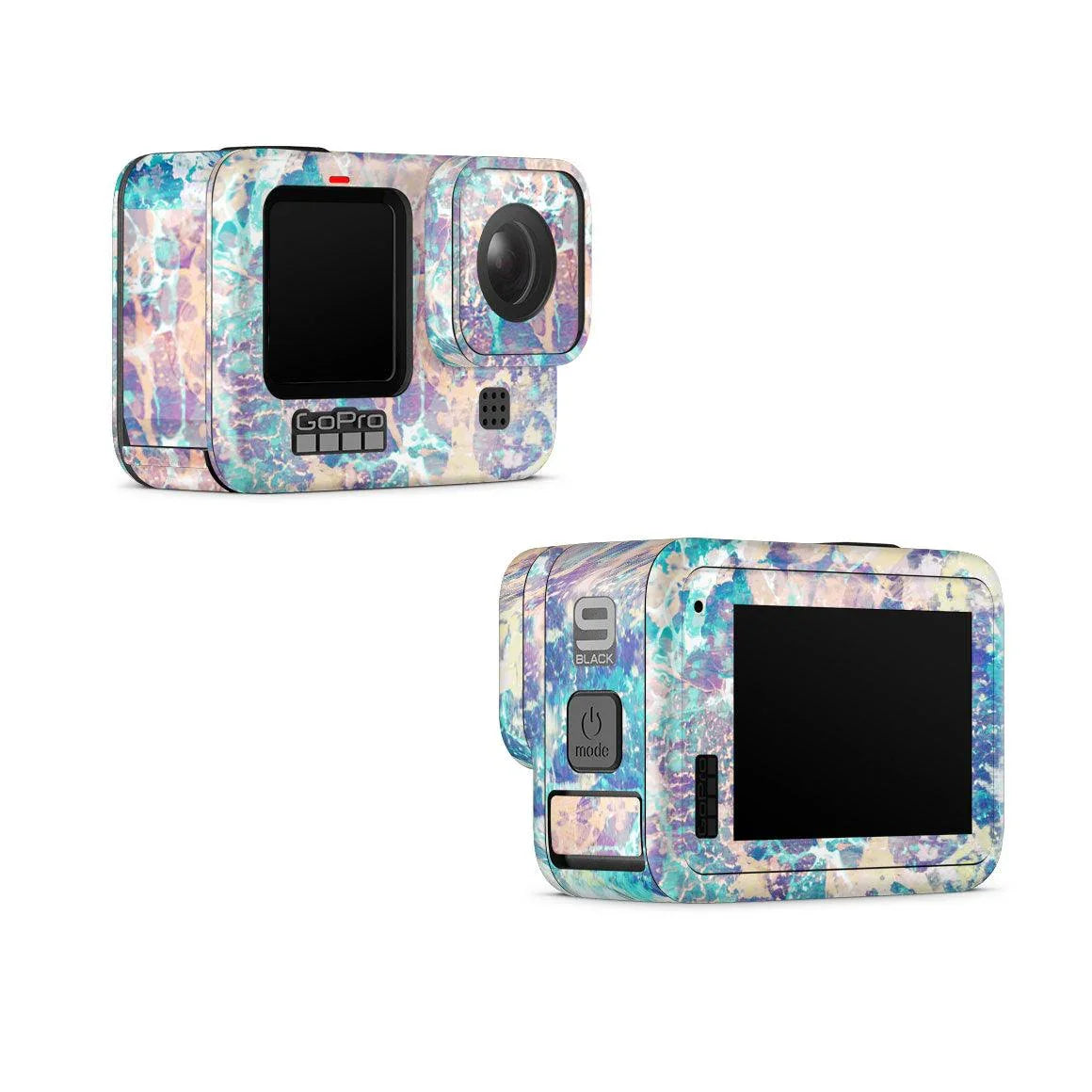 GoPro Hero 9 Black Marble Series Skins - Slickwraps