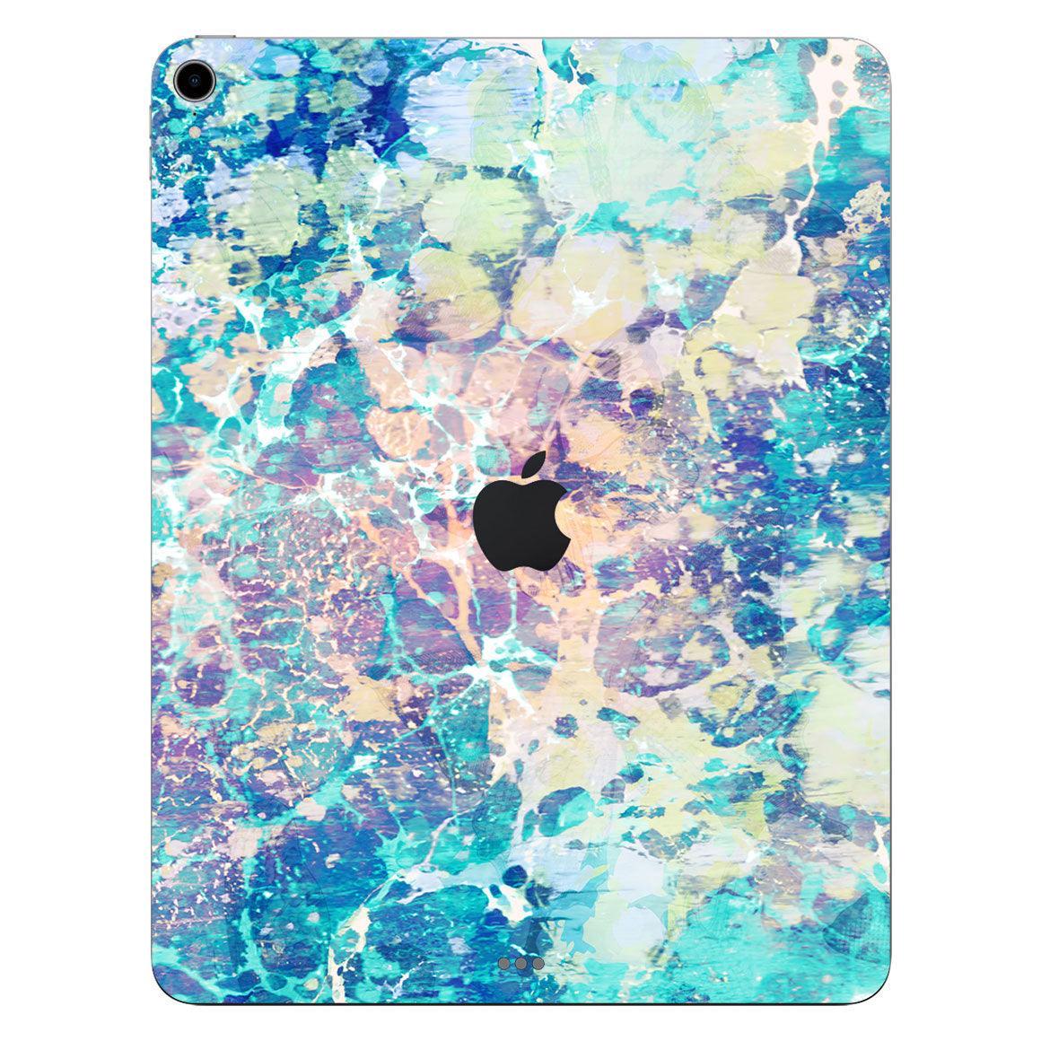 iPad Pro 12.9 Gen 3 Marble Series Skins - Slickwraps
