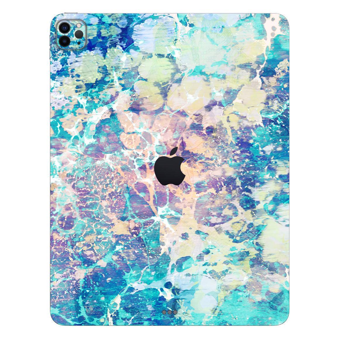 iPad Pro 12.9 Gen 4 Marble Series Skins - Slickwraps