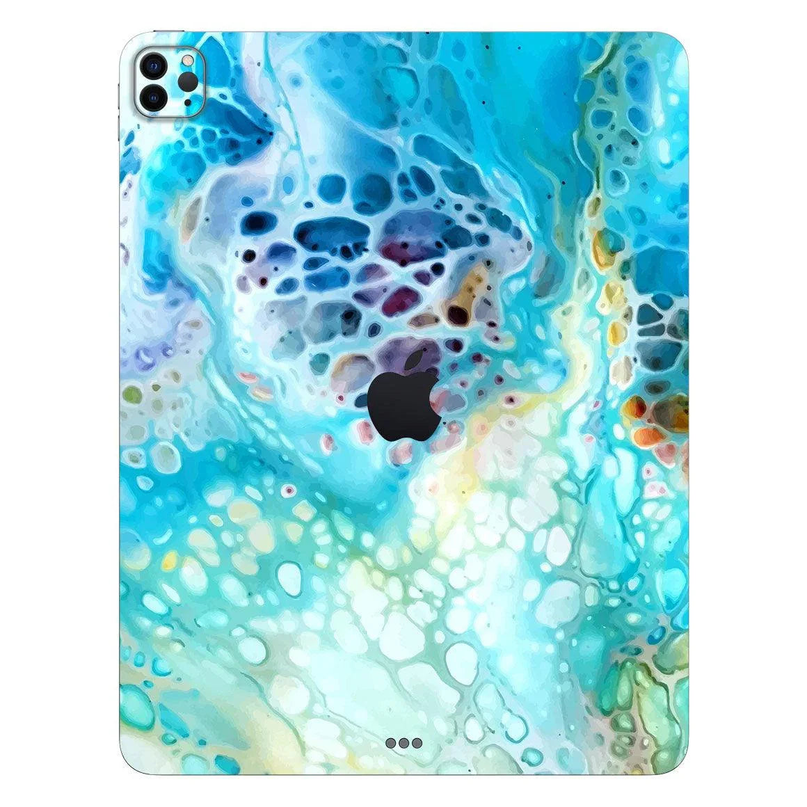 iPad Pro 12.9 Gen 4 Oil Paint Series Skins - Slickwraps