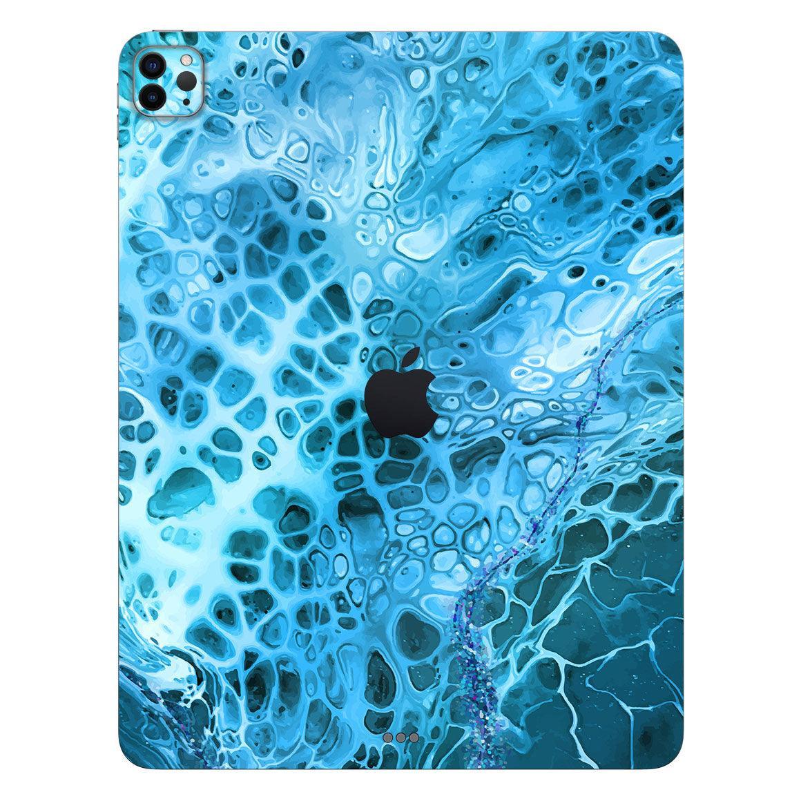 iPad Pro 12.9 Gen 4 Oil Paint Series Skins - Slickwraps