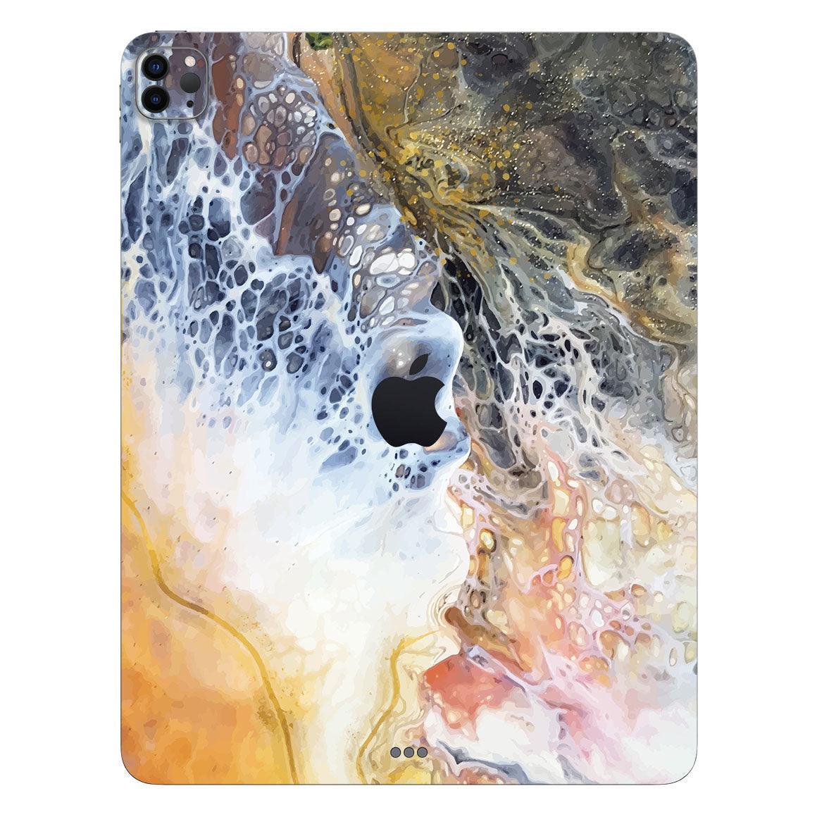 iPad Pro 12.9 Gen 4 Oil Paint Series Skins - Slickwraps