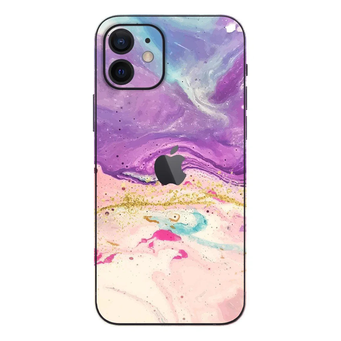 iPhone 12 Mini Oil Paint Series Skins - Slickwraps