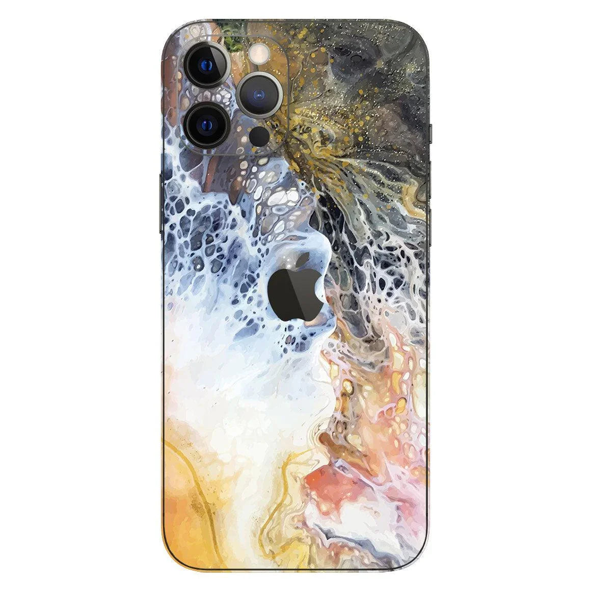 iPhone 12 Pro Max Oil Paint Series Skins - Slickwraps