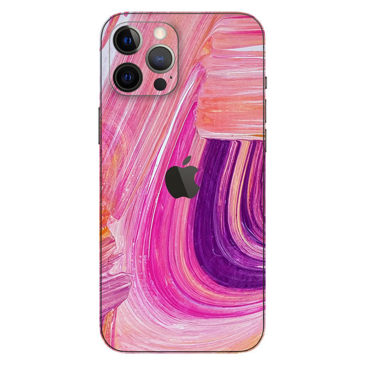 iPhone 12 Pro Max Oil Paint Series Skins - Slickwraps