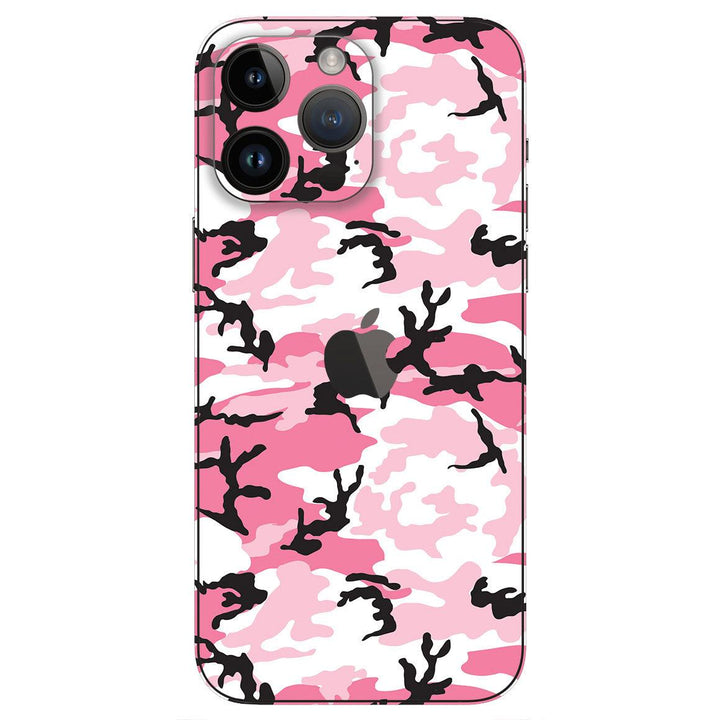 iPhone 14 Pro Max Camo Series Skins, Pink / Gloss iPhone 14 Pro Max Camo Series Skins, Pink / Gloss