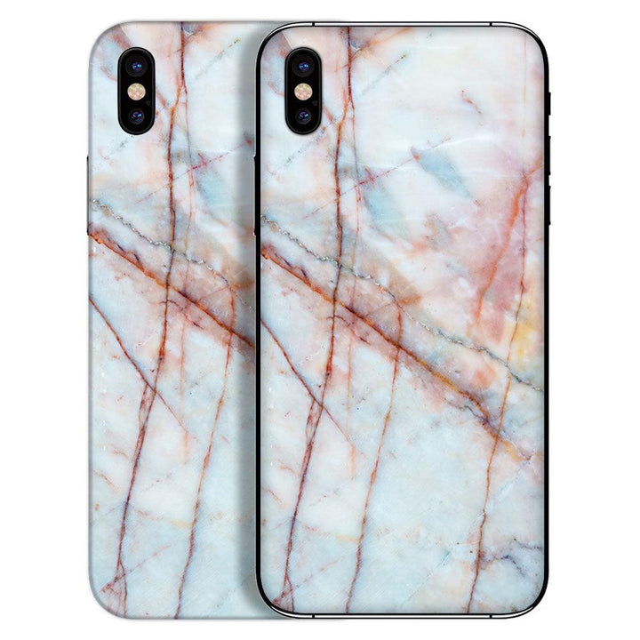 iPhone X Marble Series Skins - Slickwraps