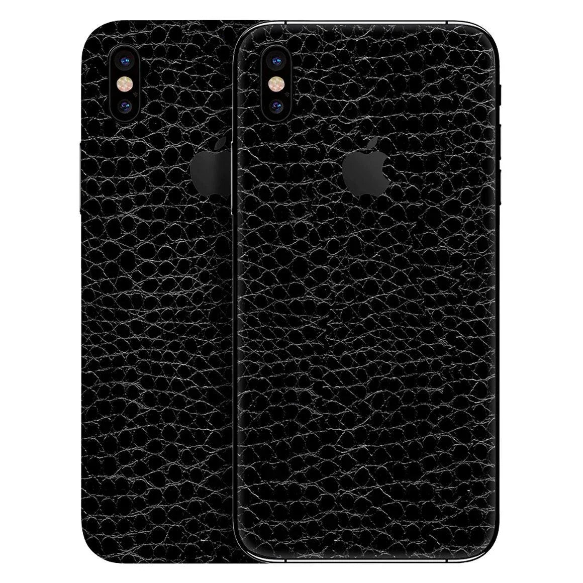 iPhone Xs Leather Series Skins - Slickwraps
