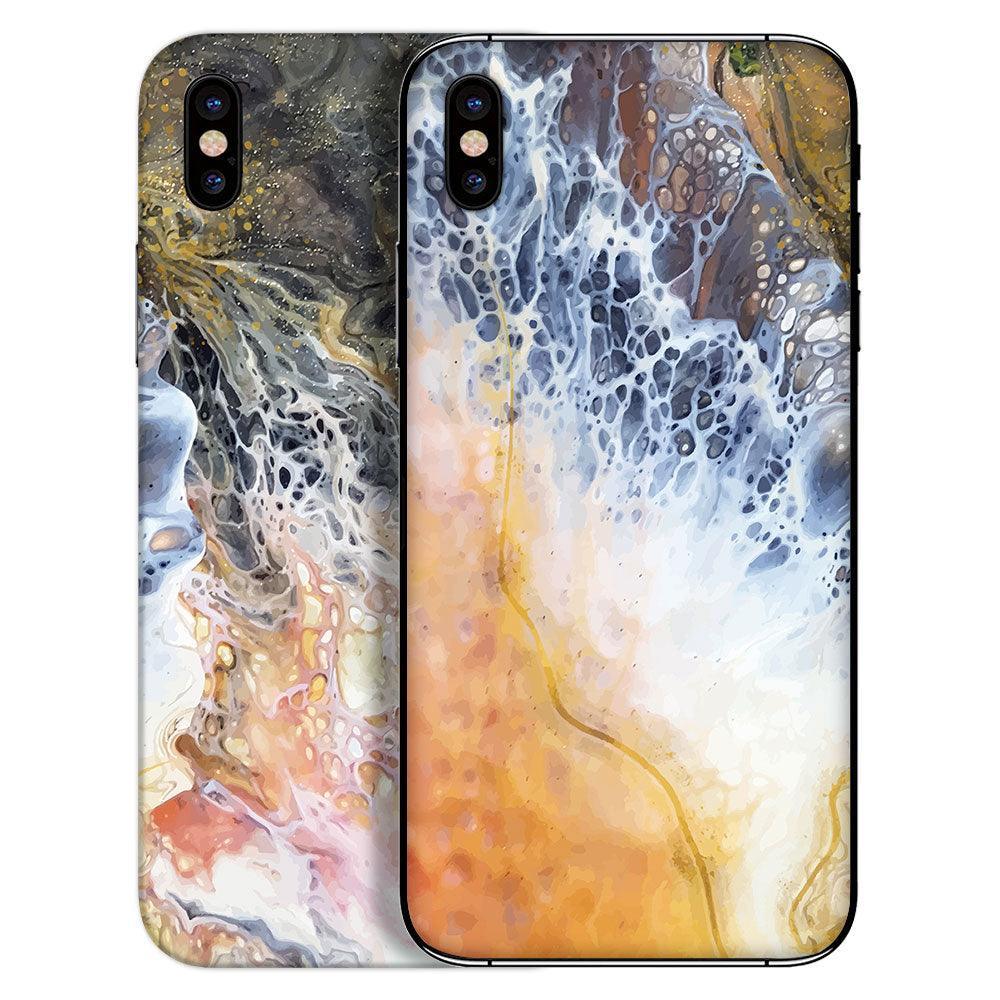 iPhone Xs Oil Paint Series Skins - Slickwraps