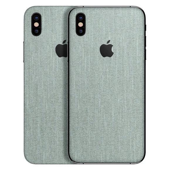 iPhone Xs Woven Metal Series Skins - Slickwraps
