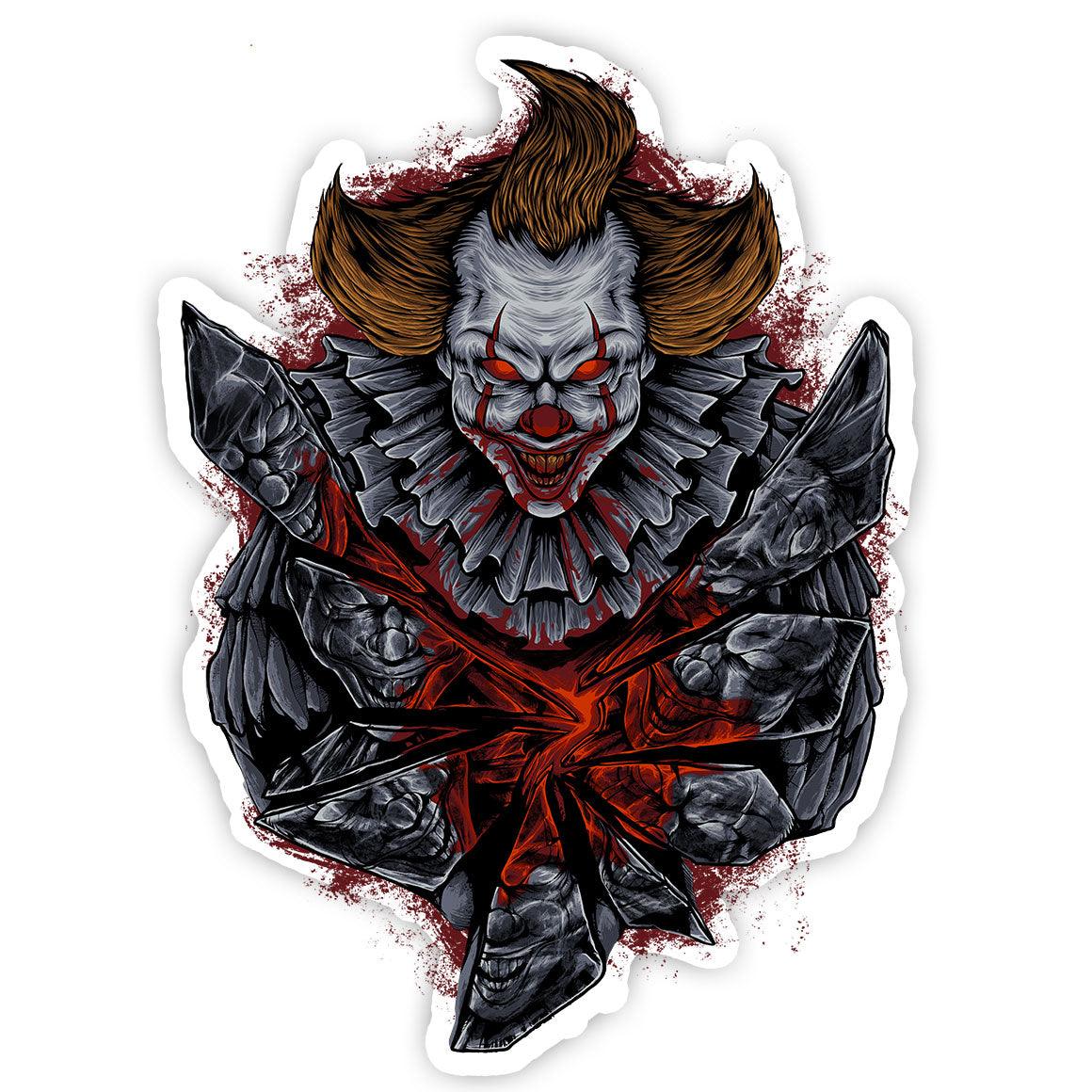 Einfache Killerclown Zeichnungen
