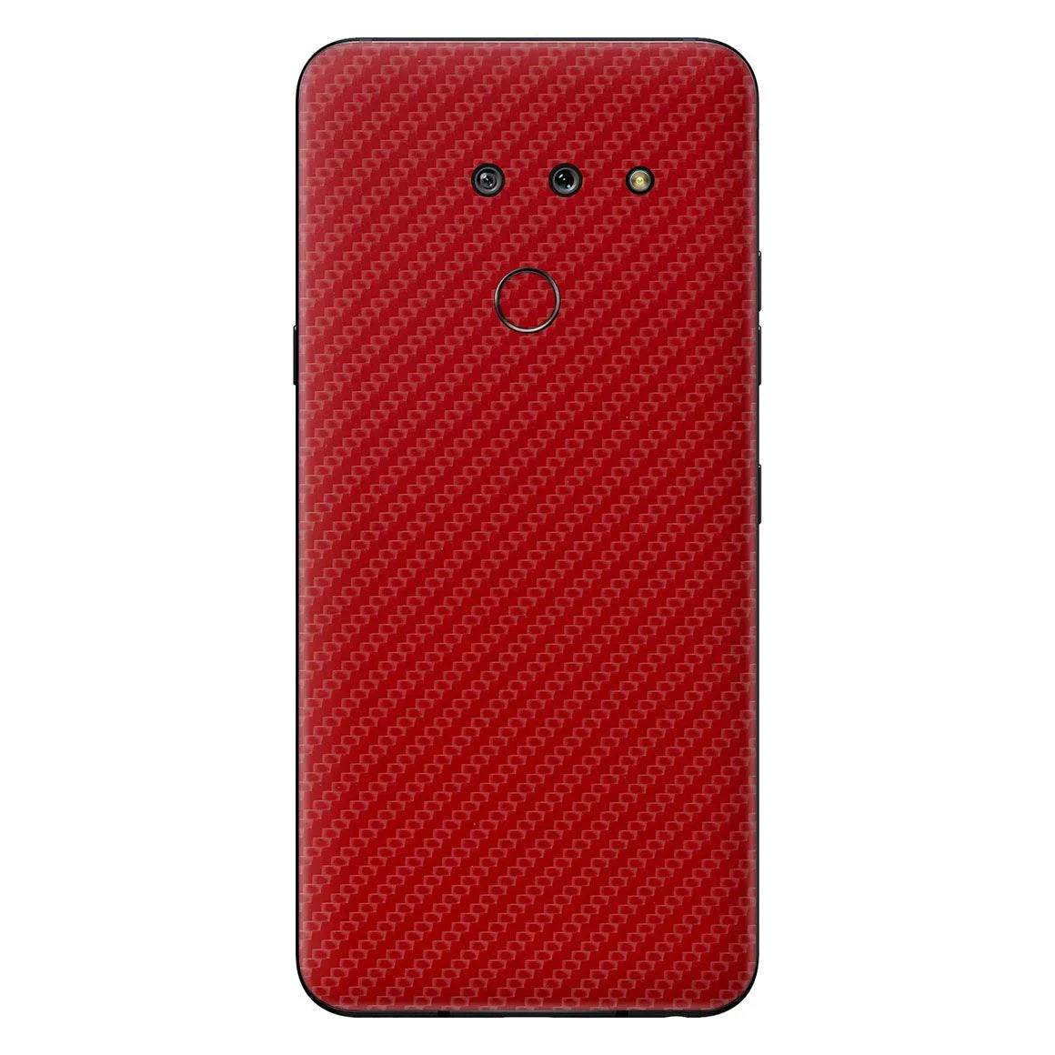 LG G8 Thinq Carbon Series Skins - Slickwraps