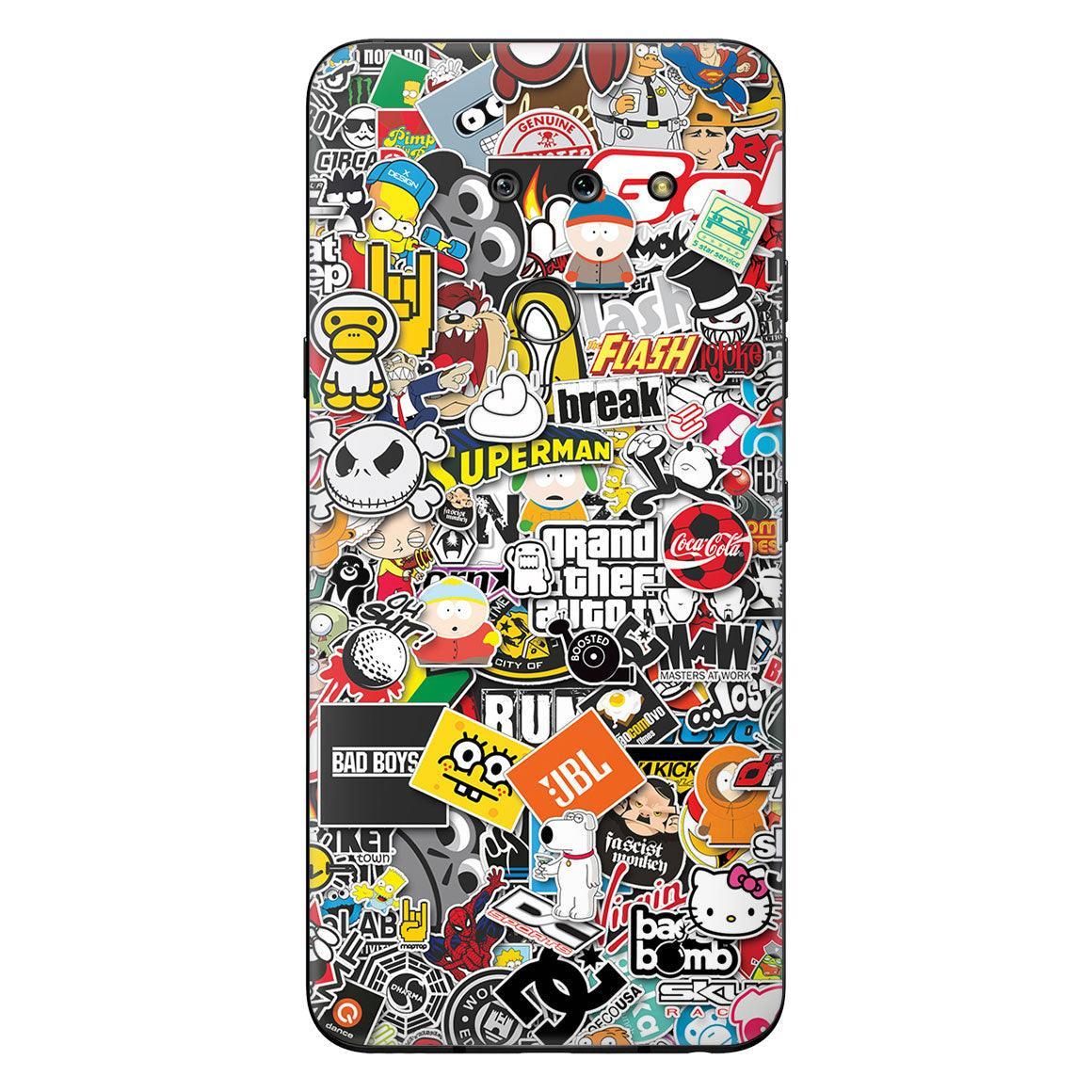 LG G8 Thinq Designer Series Skins - Slickwraps