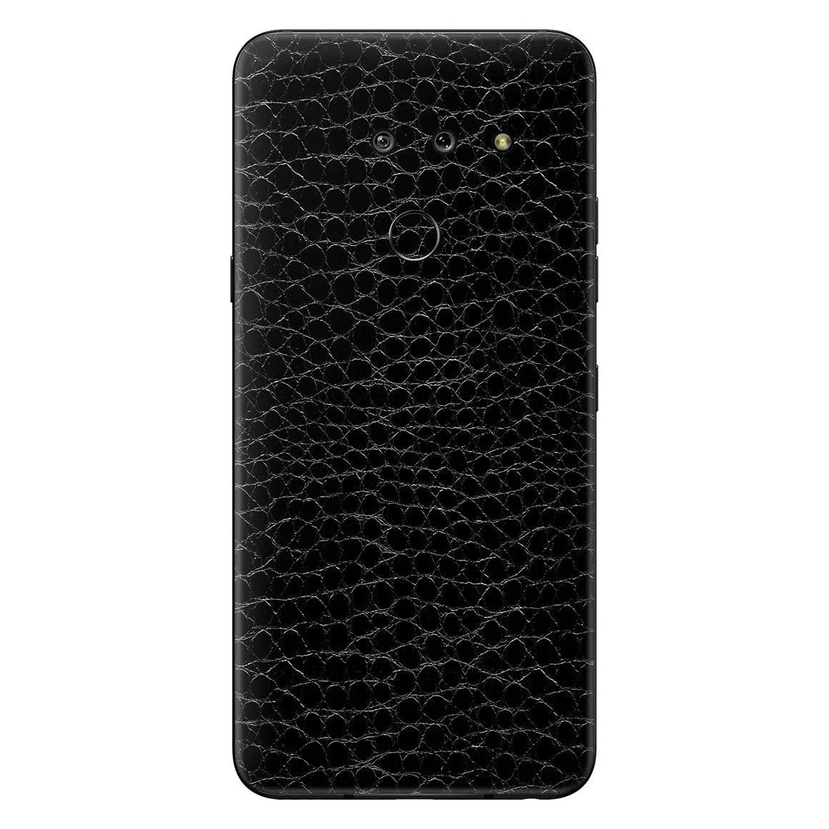 LG G8 Thinq Leather Series Skins - Slickwraps