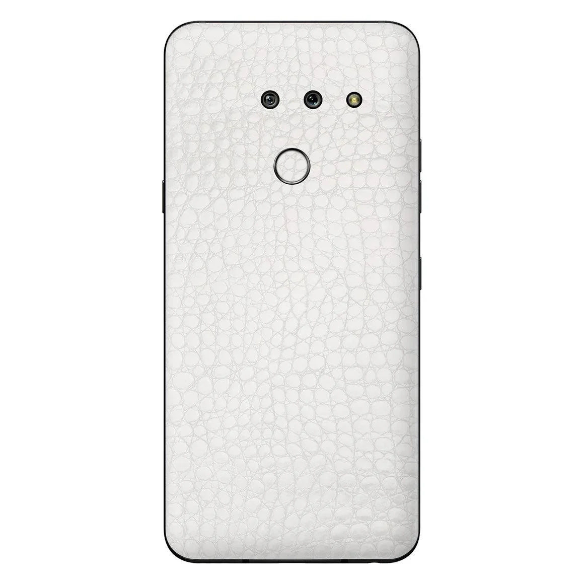 LG G8 Thinq Leather Series Skins - Slickwraps