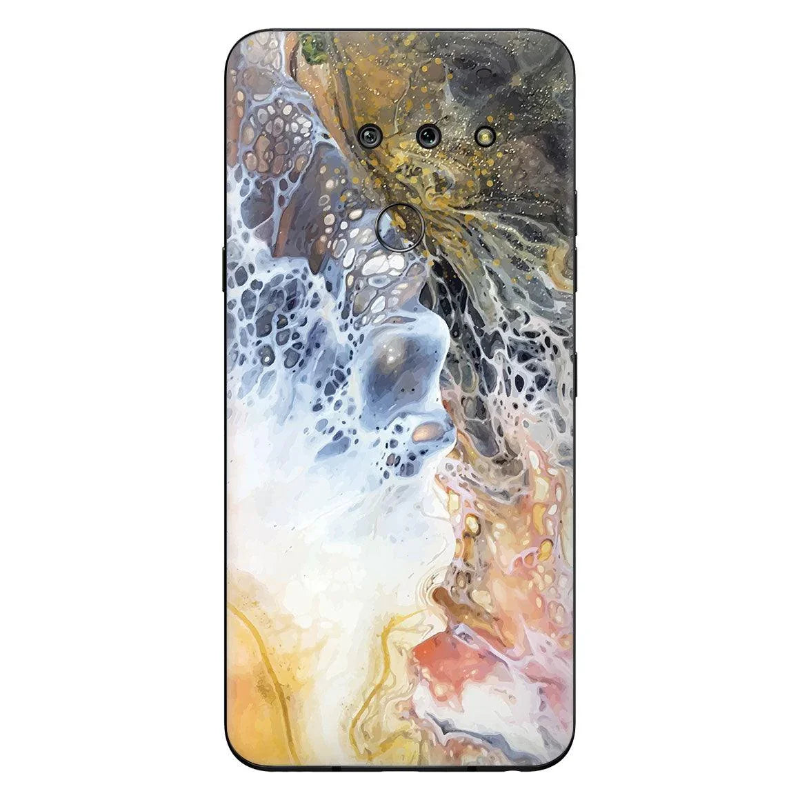 LG G8 Thinq Oil Paint Series Skins - Slickwraps