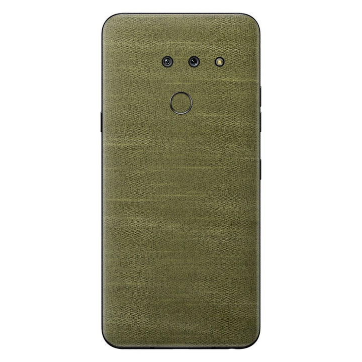 LG G8 Thinq Woven Metal Series Skins - Slickwraps