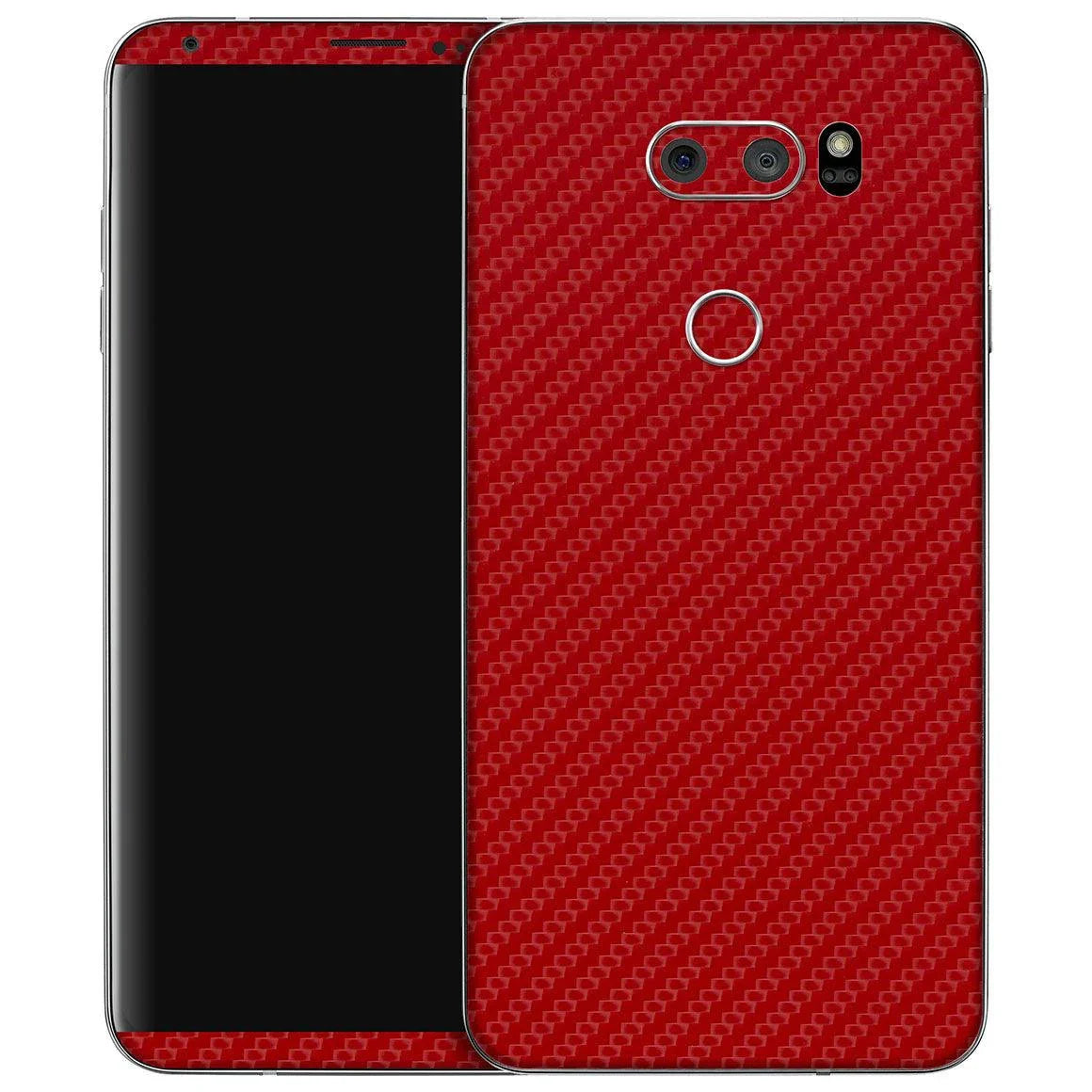 LG V30 Carbon Series Skins - Slickwraps