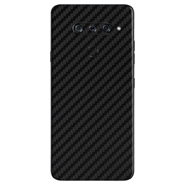 LG V40 Thinq Carbon Series Skins - Slickwraps