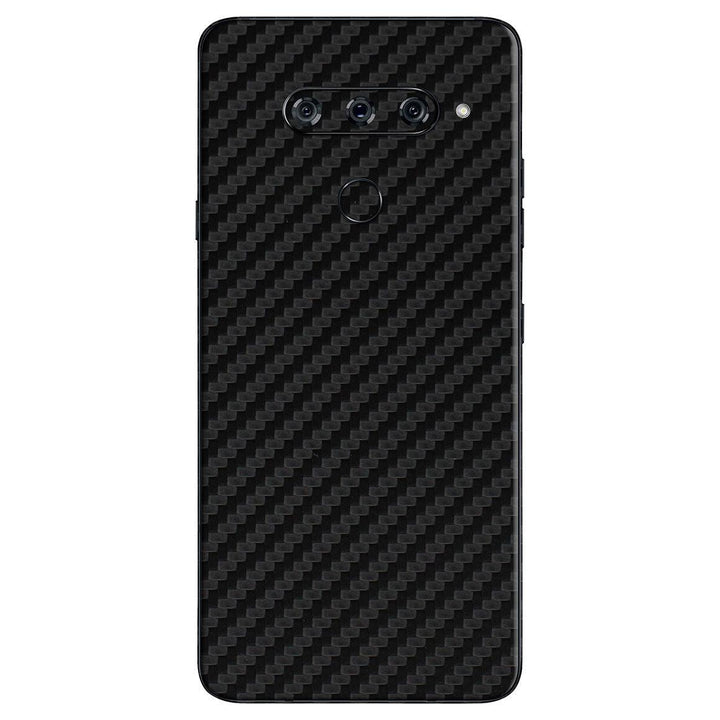 LG V40 Thinq Carbon Series Skins - Slickwraps