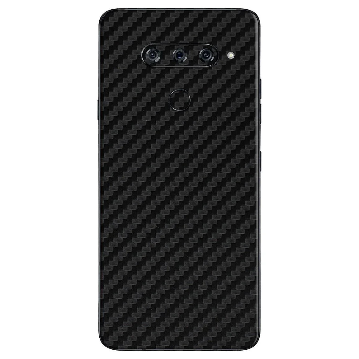 LG V40 Thinq Carbon Series Skins - Slickwraps