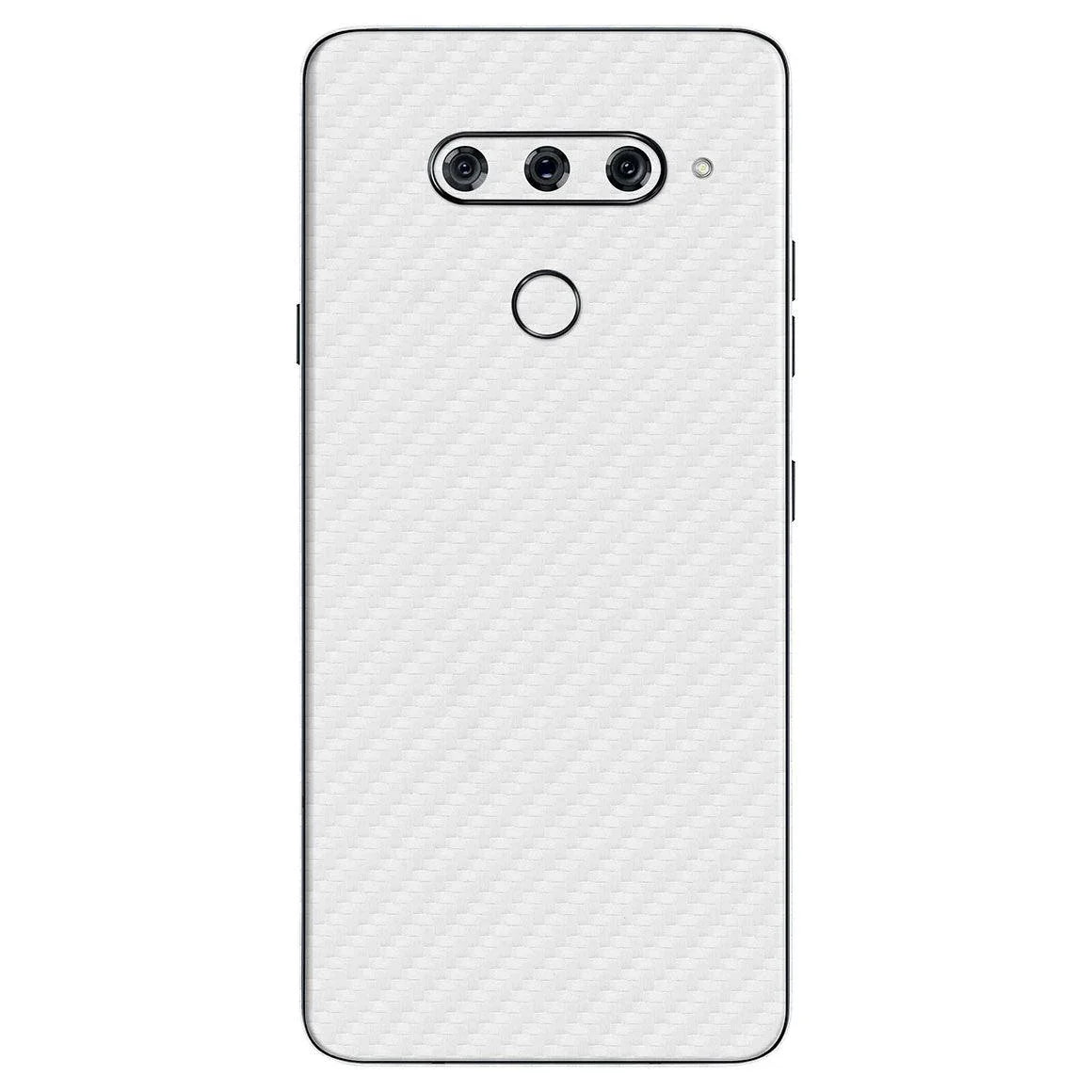 LG V40 Thinq Carbon Series Skins - Slickwraps