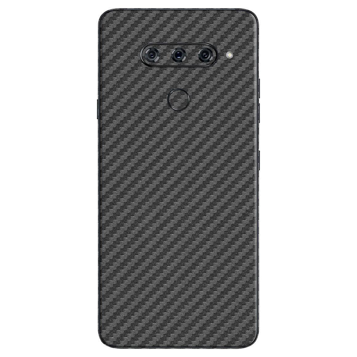 LG V40 Thinq Carbon Series Skins - Slickwraps