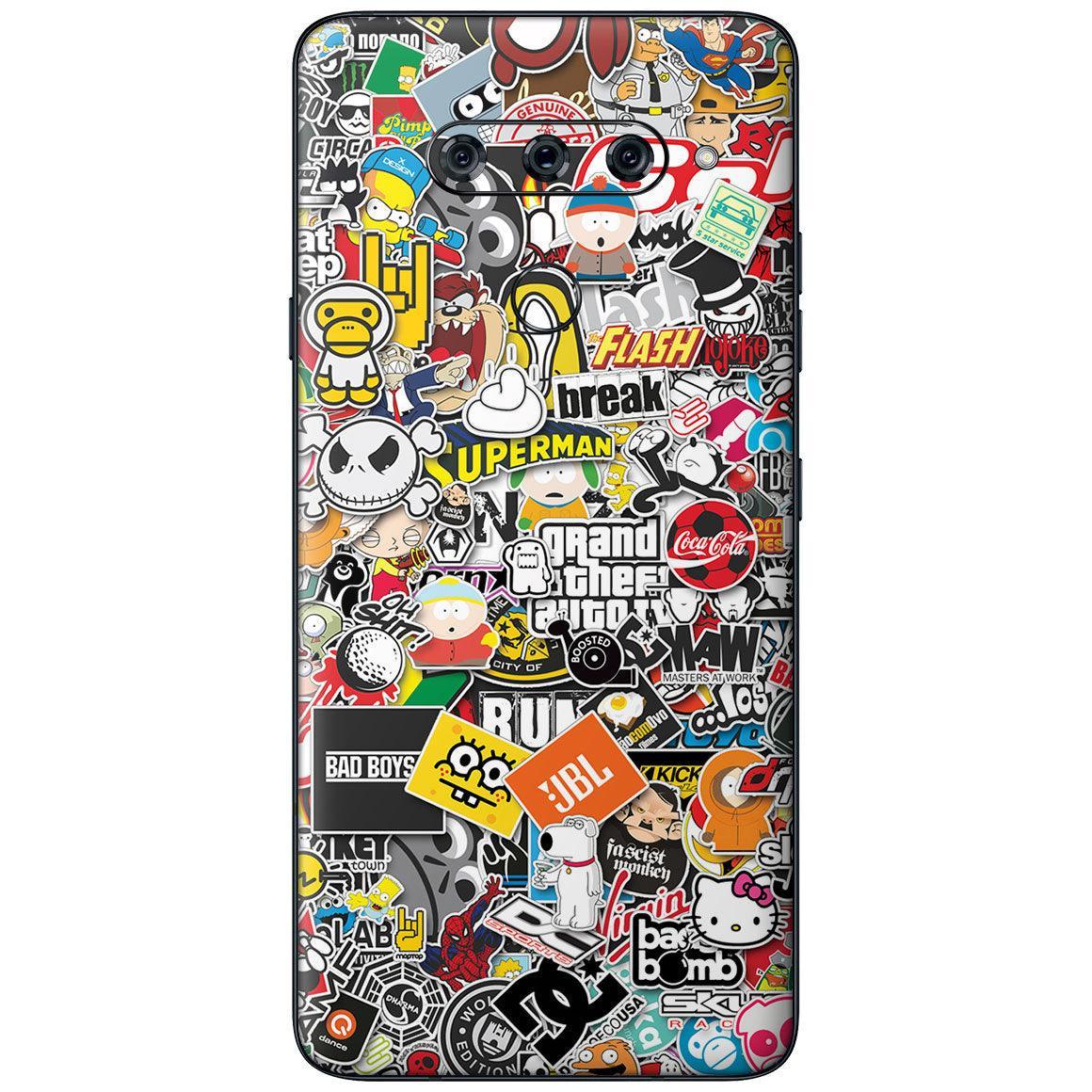 LG V40 Thinq Designer Series Skins - Slickwraps