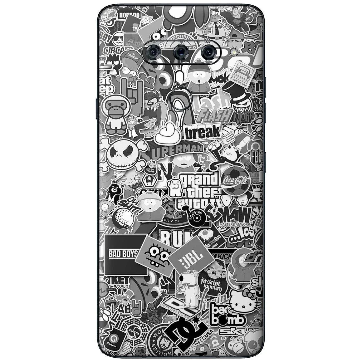 LG V40 Thinq Designer Series Skins - Slickwraps