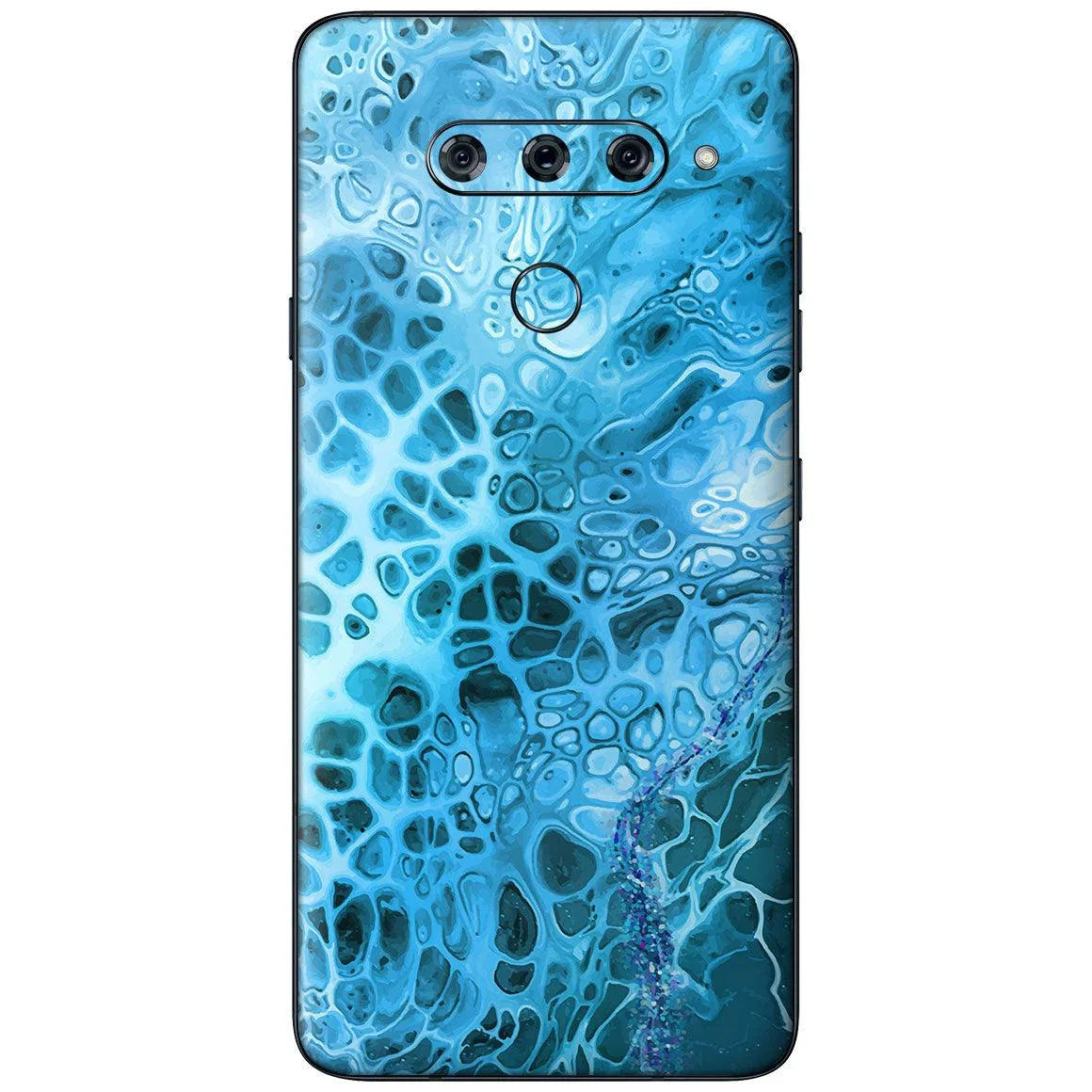 LG V40 Thinq Oil Paint Series Skins - Slickwraps