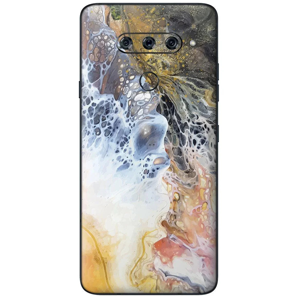 LG V40 Thinq Oil Paint Series Skins - Slickwraps