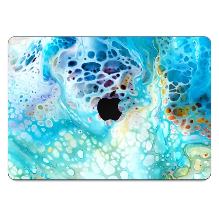 Macbook Air 13.6" (2022 M2) Oil Paint Series Skins - Slickwraps