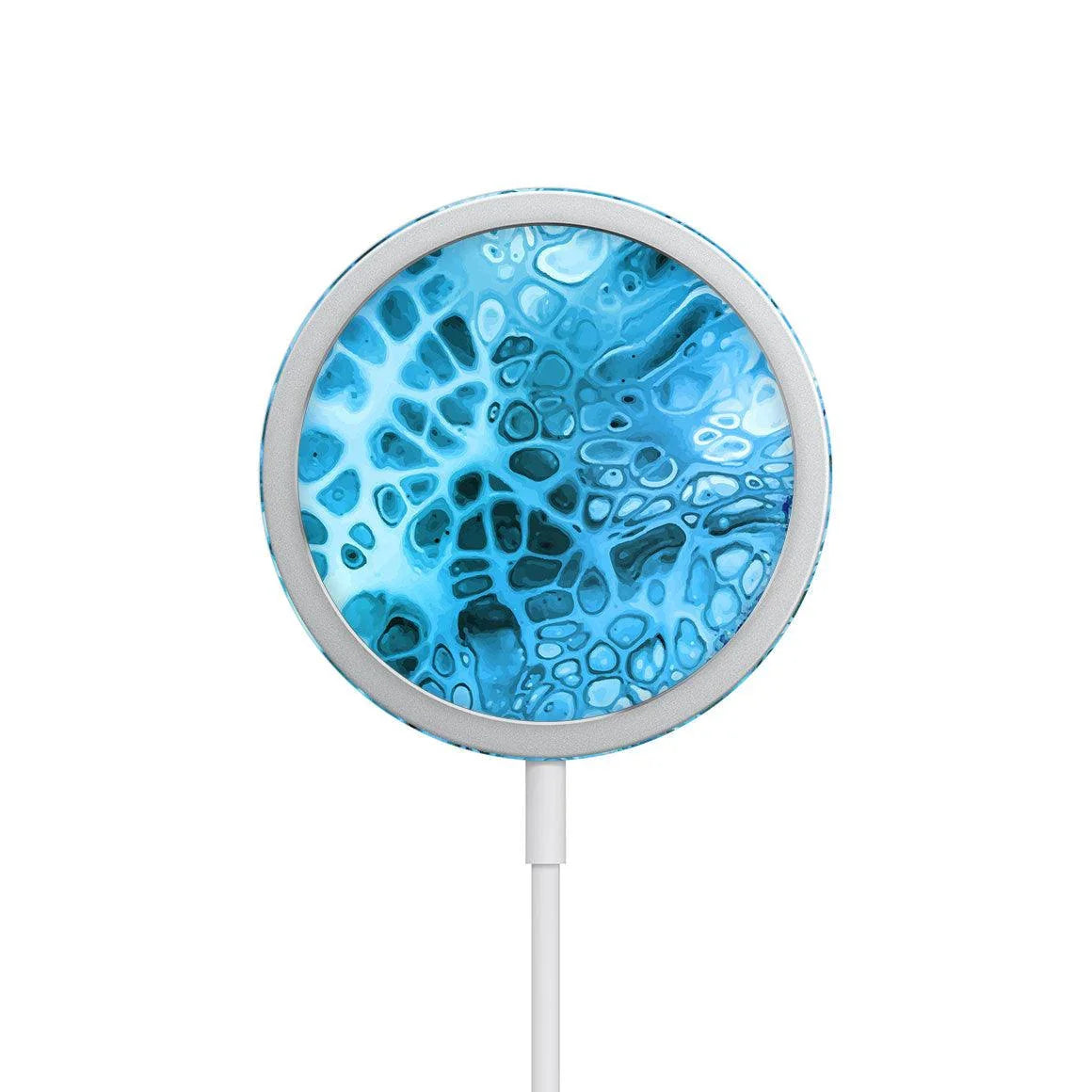 MagSafe Charger Oil Paint Series Skins - Slickwraps