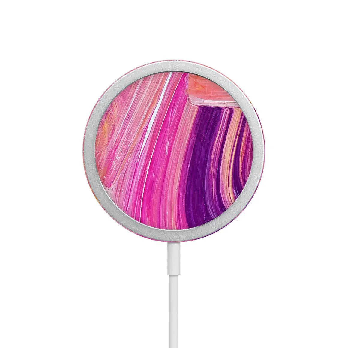 MagSafe Charger Oil Paint Series Skins - Slickwraps