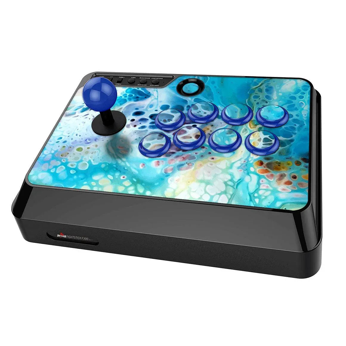 Mayflash Arcade Fight Stick F300 Oil Paint Series Skins - Slickwraps